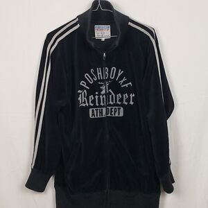 Poshboy Velvet Track Jacket